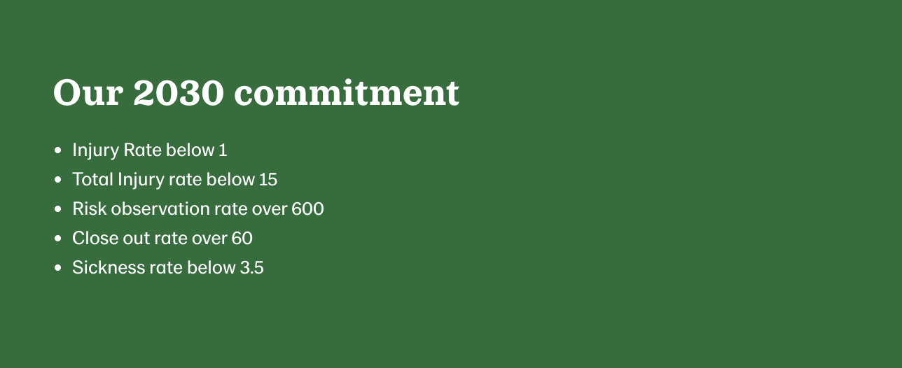 Our 2030 Global Commitments